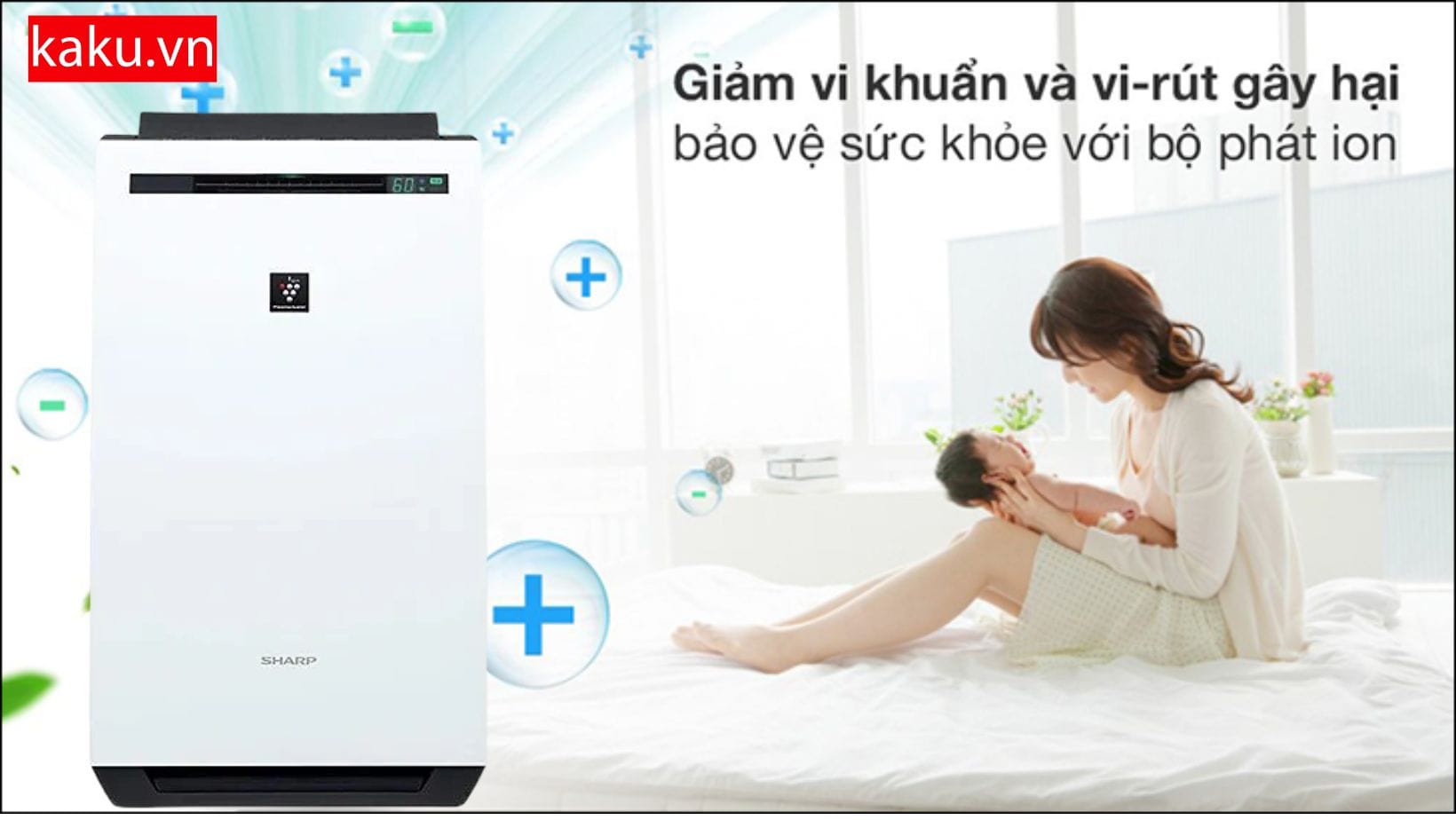 Kẻ bảo vệ thầm lặng - Máy lọc không khí ! 6 Công nghệ Ion âm của máy lọc không khí