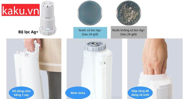Dung tích bình chứa ~2.5L KC-J50