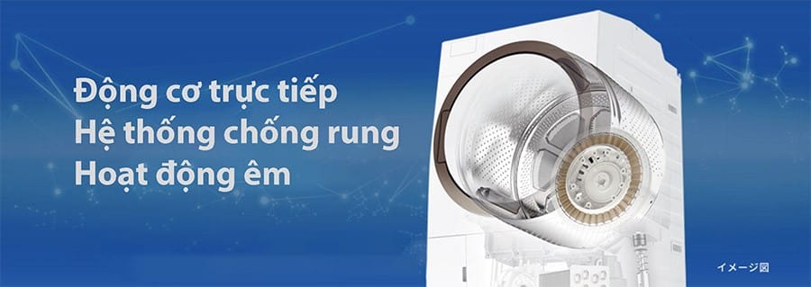 Đánh giá chất lượng máy giặt Toshiba TW-127X8 nội địa Nhật