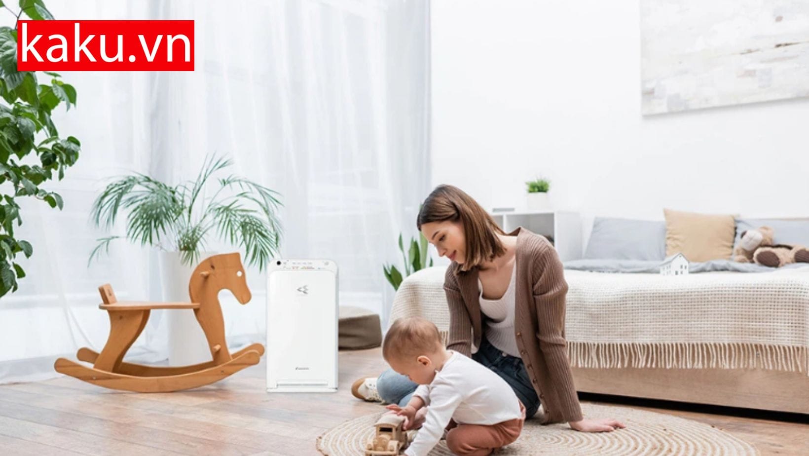 Có nên mua máy lọc không khí cho trẻ sơ sinh không
