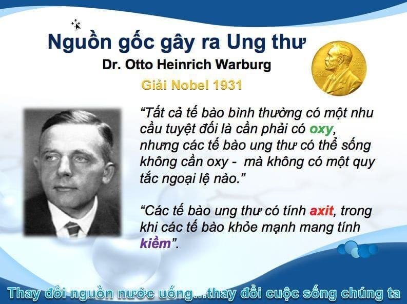 Tác nhân gây ung thư và tác dụng của nước điện giải với bệnh nhân ung thư