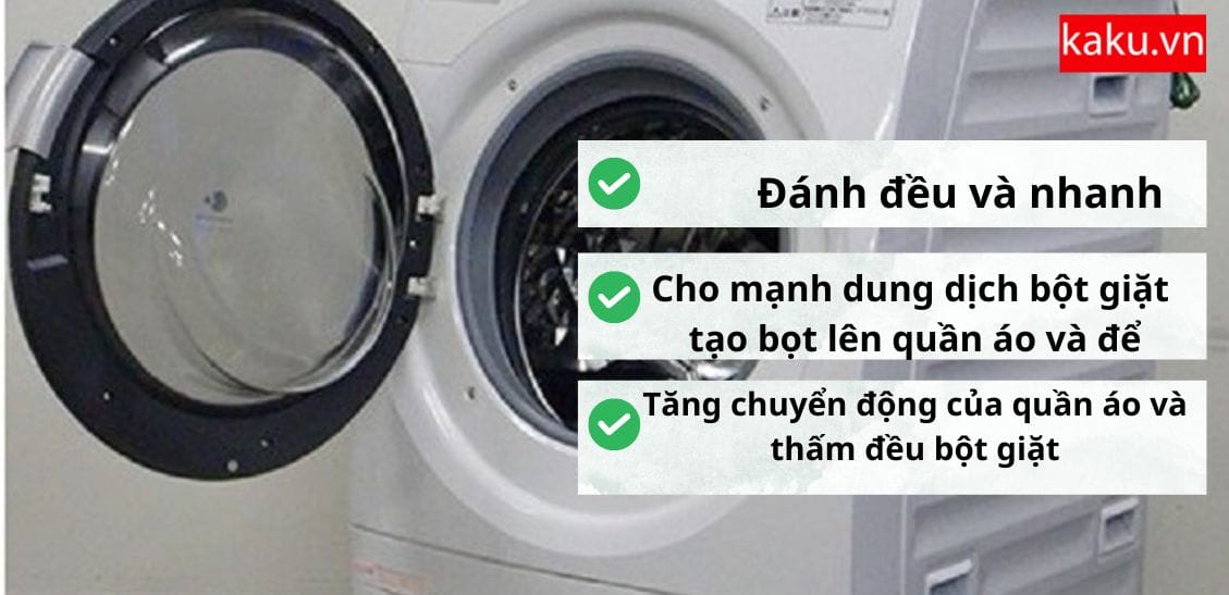 Máy giặt panasonic nội địa Nhật 2023 sẽ có gì? 5 chức năng