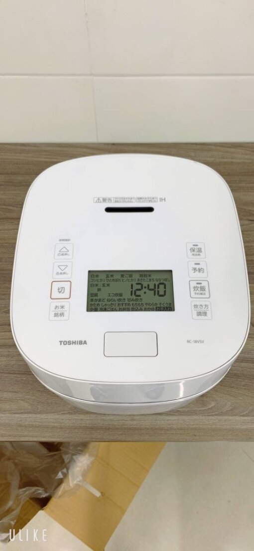 RC-18VSV Nồi Cơm Điện Toshiba Nội Địa Nhật Cao Tần - Hình ảnh 2
