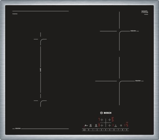 Bếp từ Bosch PVS645FB1E với bốn bếp từ IH