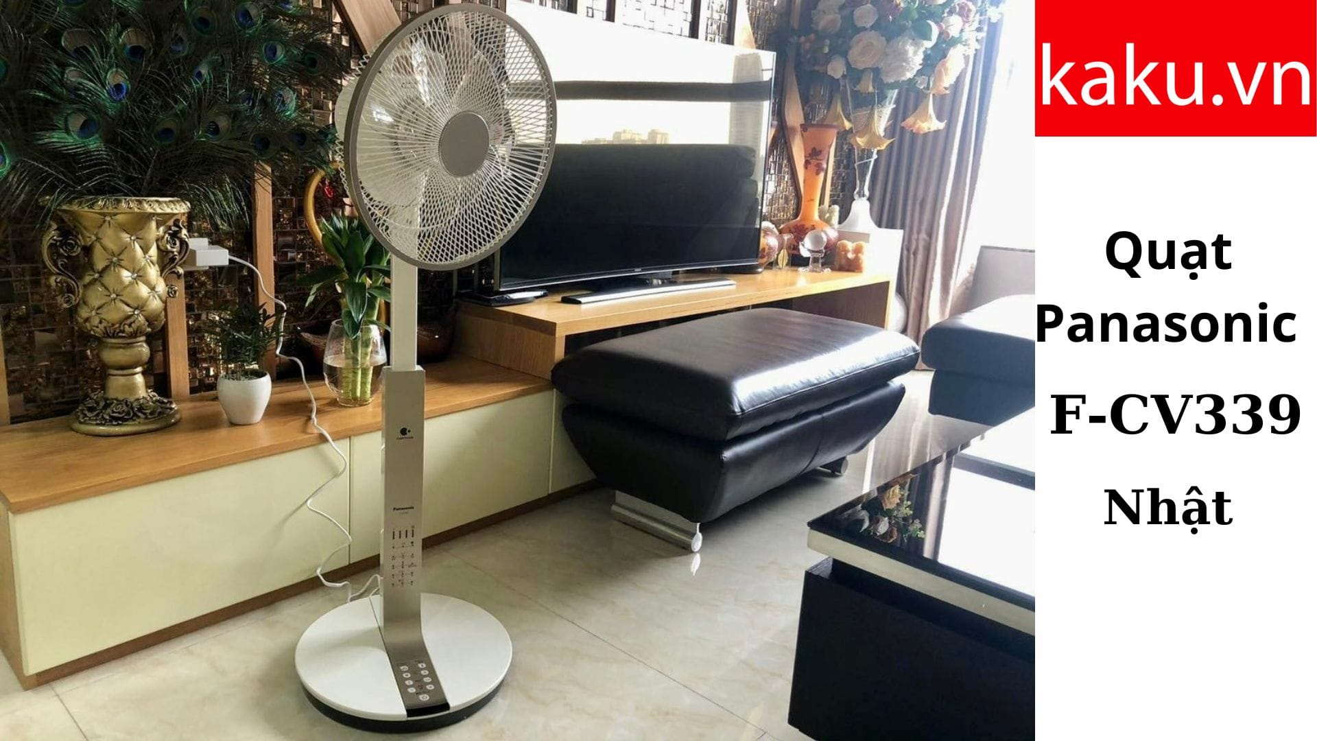 [Đánh giá] Quạt điện Nhật Panasonic F-CV339 Có nên mua không?