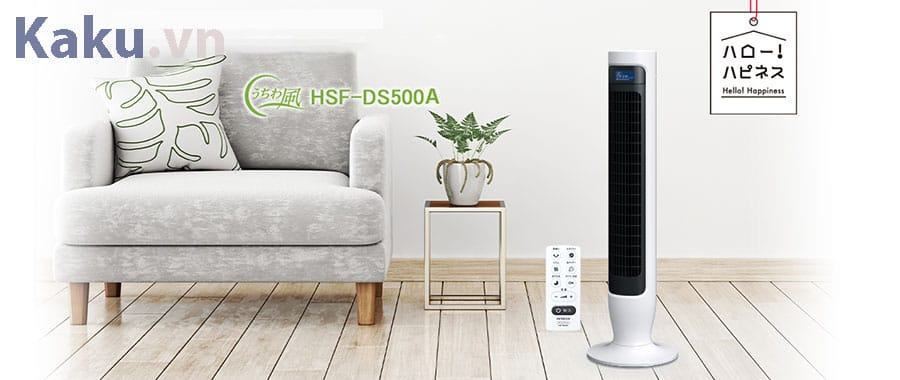 Đánh giá công nghệ quạt điện Hitachi HSF-DS500A nội địa Nhật