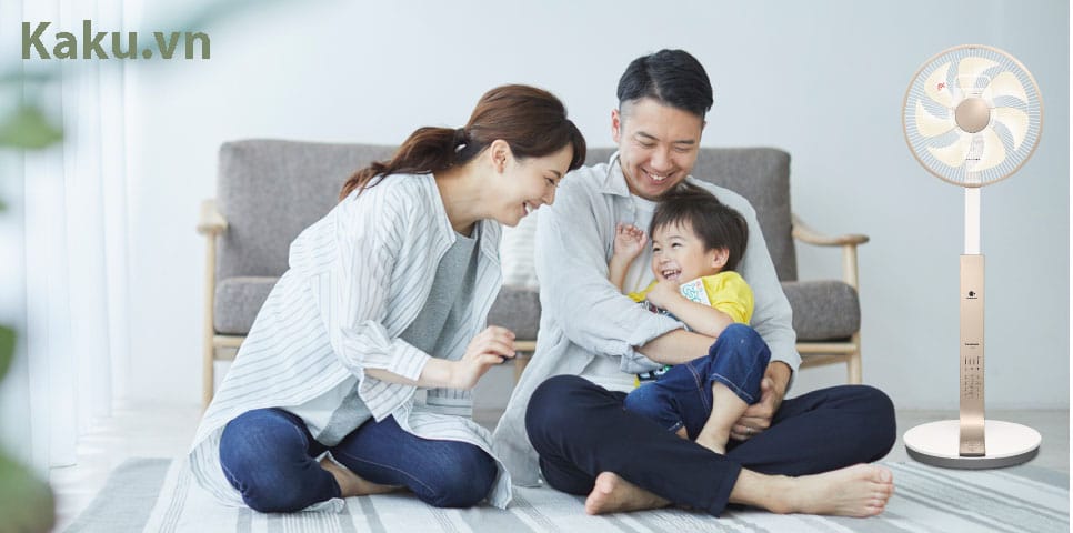 Đánh giá chức năng của quạt panasonic nội địa Nhật F-CS339