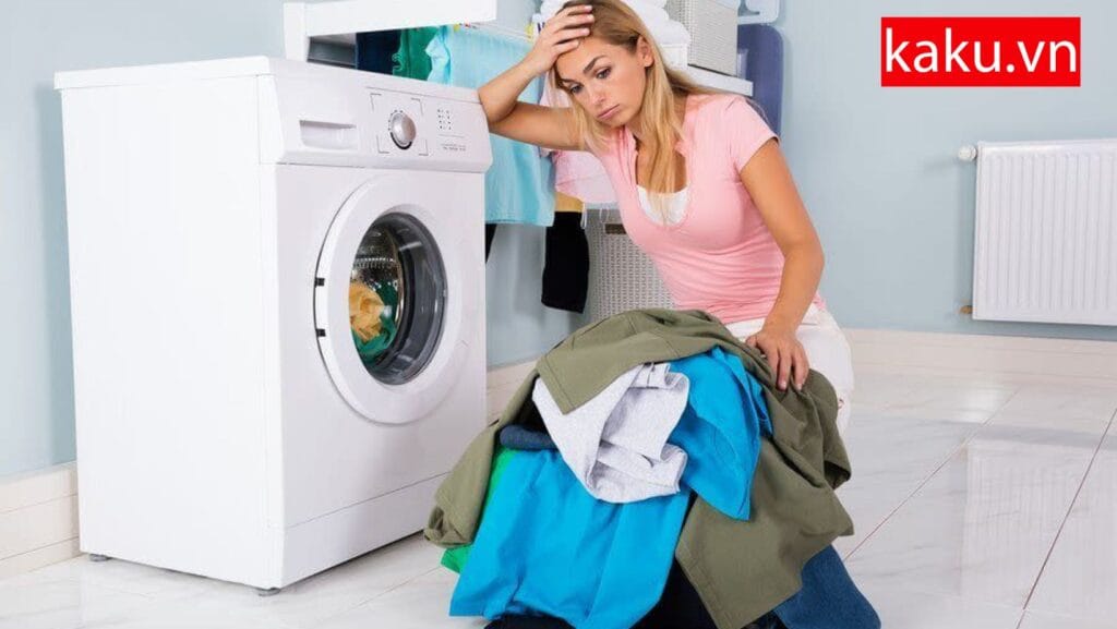 3 Nguyên nhân quần áo giặt máy xong vẫn bị bẩn?