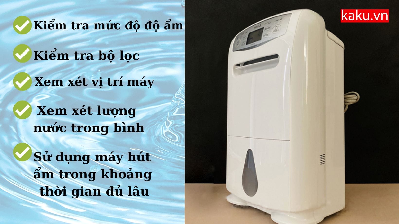 Không đủ độ ẩm