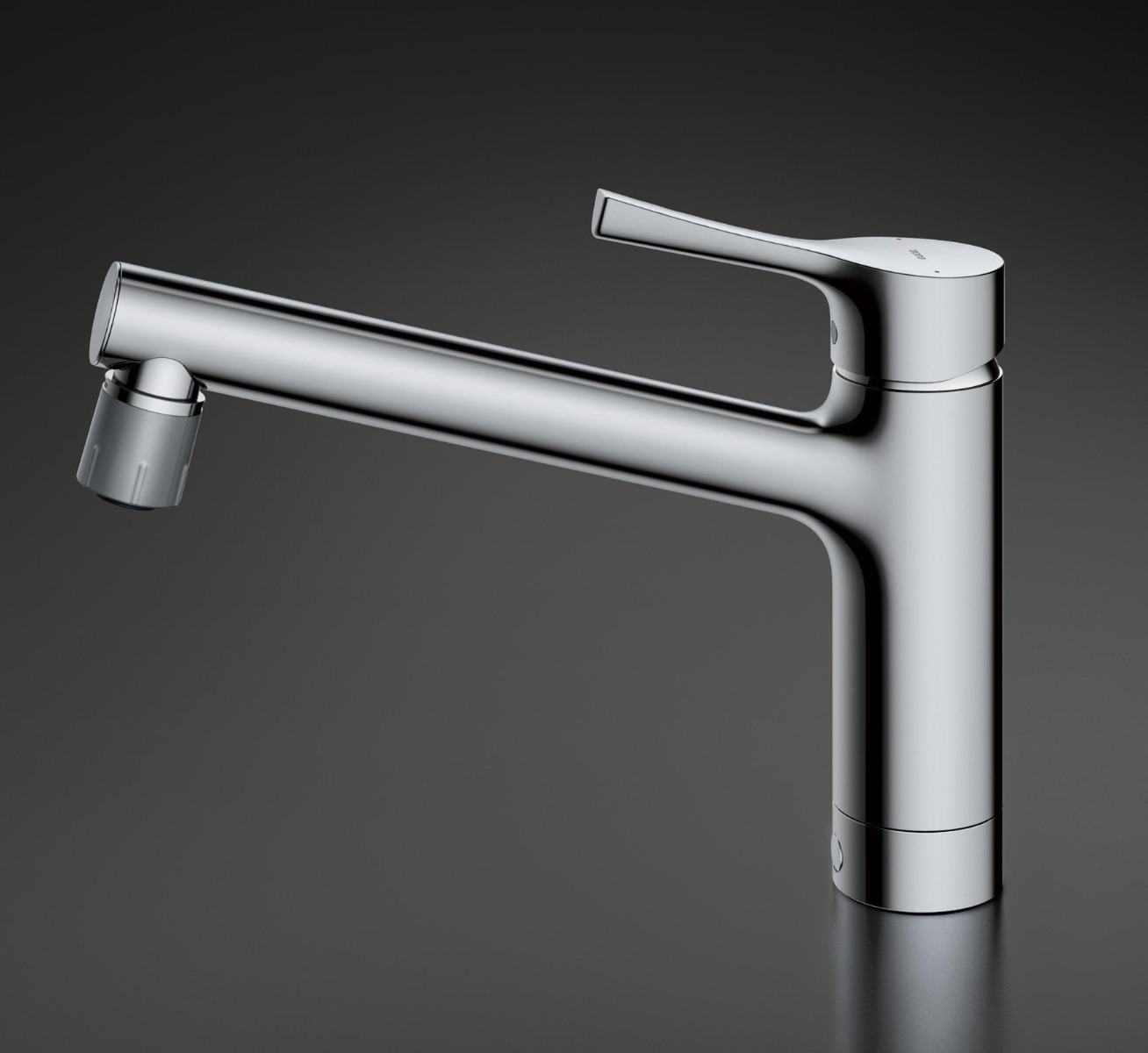 Vòi rửa nhà bếp van điều chỉnh tại đầu vòi TOTO TKS05303J 1 Vòi rửa nhà bếp van điều chỉnh tại đầu vòi TOTO TKS05303J