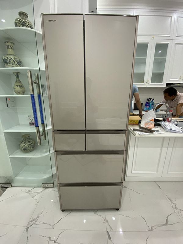 Tủ lạnh HIATCHI R-XG56J nội địa Nhật 1 Tủ lạnh HIATCHI R-XG56J nội địa Nhật