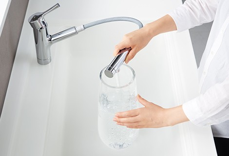 Vòi rửa nhà bếp TOTO TKS05305J chế độ ECO 7 vòi rửa bát toto
