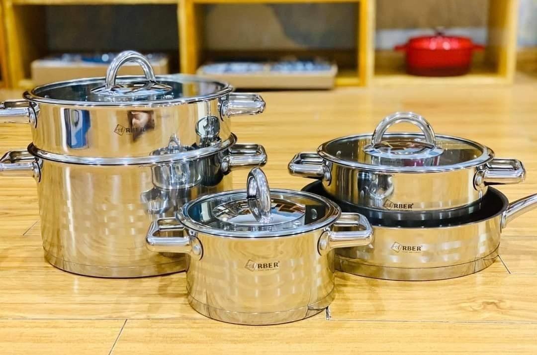 BỘ NỒI CHẢO ARBER AN05I 5 MÓN CHẤT LƯỢNG 5 BỘ NỒI CHẢO ARBER AN05I 5 MÓN CHẤT LƯỢNG - Hình ảnh 5