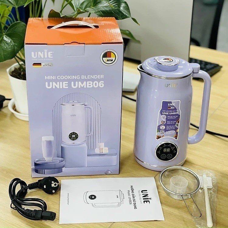 Máy làm sữa hạt UNIE UMB06 Chất Liệu Cao Cấp 2 Máy làm sữa hạt UNIE UMB06 Chất Liệu Cao Cấp - Hình ảnh 2