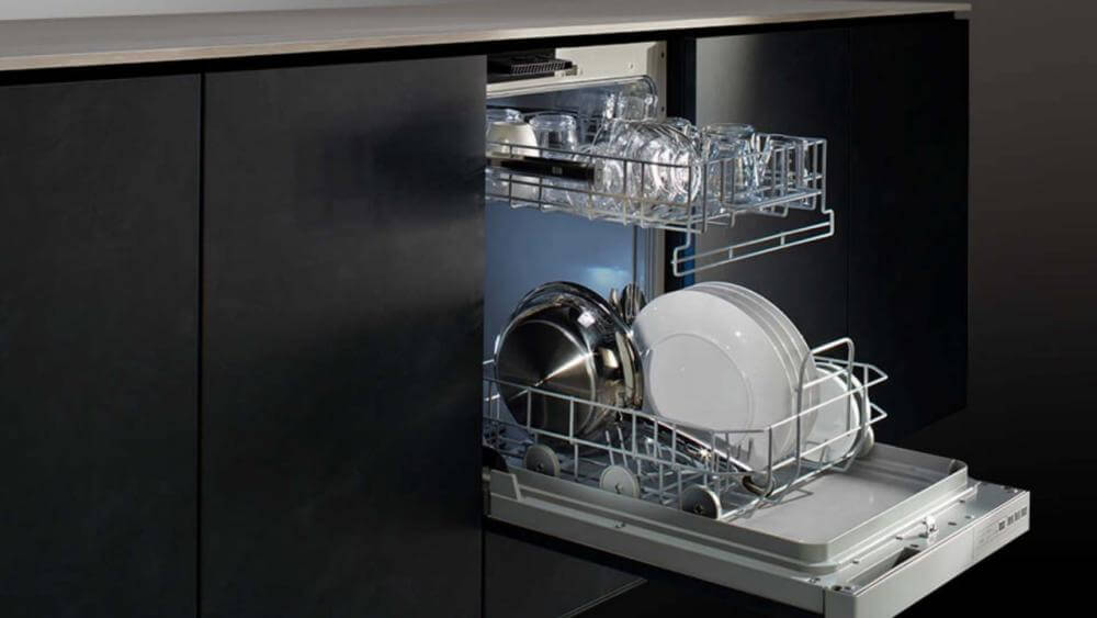 Máy rửa chén bát Rinnai RSW-F403C-SV nội địa Nhật