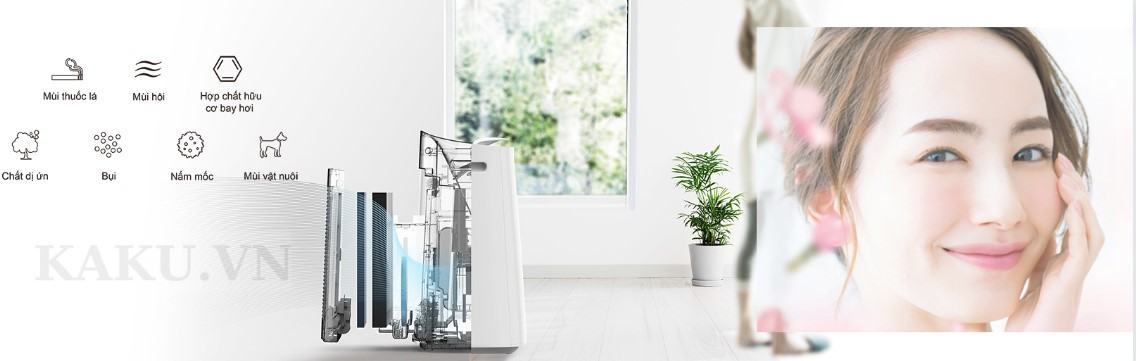 Máy lọc không khí cao cấp nhất Shap KI-NP100