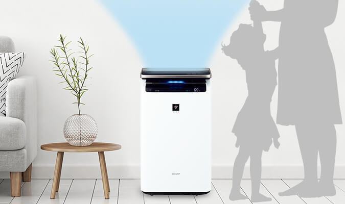 Máy lọc không khí cao cấp nhất Shap KI-NP100