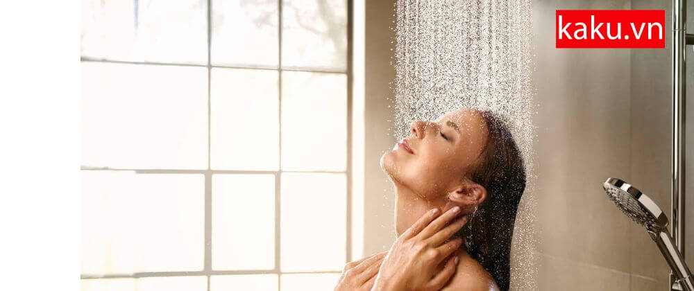 Tắm rửa sảng khoái với sen tắm TOTO