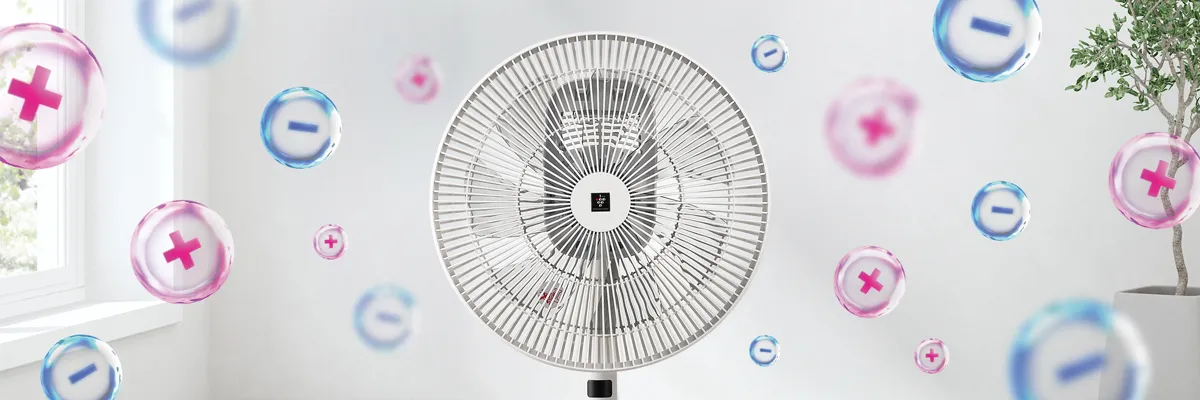 Quạt Sharp PJ-S3DS – Cánh gió sinh học tiên tiến gió tự nhiên đích thực 8 Quạt Sharp PJ-S3DS – Cánh gió sinh học tiên tiến gió tự nhiên đích thực