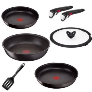 Bộ xoong nồi T-Fal L77790 Nhật Bản đa năng, tay kẹp rời