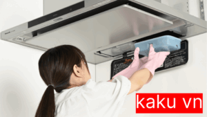 [5 BƯỚC CHUẨN NHẬT] vệ sinh hút mùi nội địa Nhật– Sạch bóng, hút mạnh như mới!