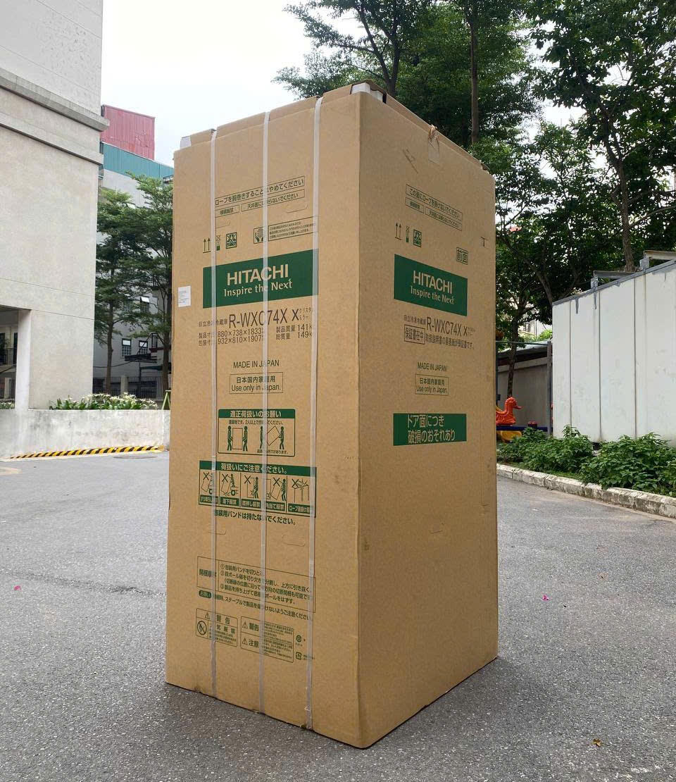 Tủ lạnh Hitachi R-WXC74X - Mặt gương cao cấp, Hút chân không thịt cá 2 Tủ lạnh Hitachi R-WXC74X - Mặt gương cao cấp, Hút chân không thịt cá - Hình ảnh 2