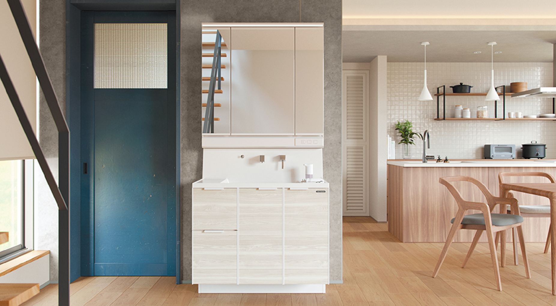 Tủ lavabo Takara Famille 900mm – sang trọng, bền bỉ và tối ưu tiện ích