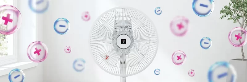 Quạt điện Sharp PJ-S3AS nội địa Nhật trang bị ion plasma 7 Quạt Điện Sharp Pj-S3As