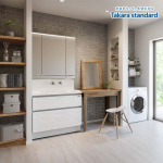 Tủ lavabo Takara Famille 12000mm – Tuyệt Tác Phòng Tắm Chuẩn Nhật