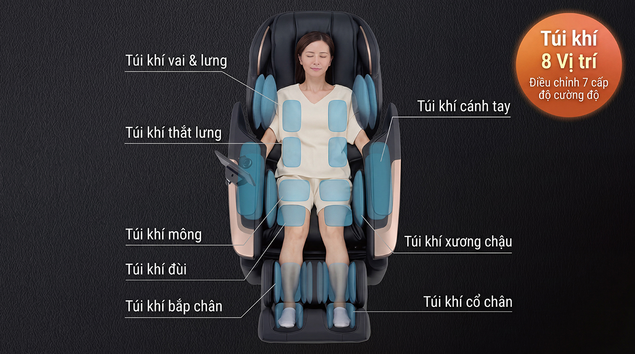 Ghế massage Fujiiryoki Cyber ​​Relax AS-R2350