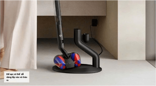 Dyson PencilVac Fluffycones SV50 FC – Máy hút bụi siêu mỏng 8 Máy Hút Bụi Dyson Pencilvac Fluffycones (Sv50 Fc)