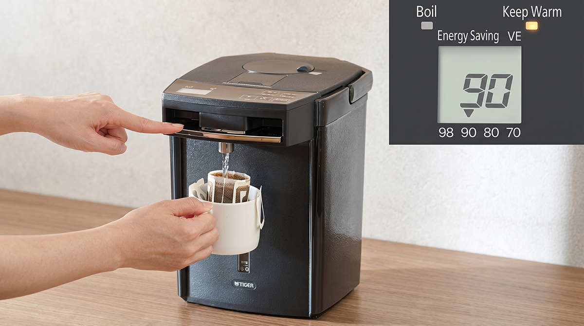 Bình thủy điện không hơi Tiger PIM-J30W Bình thuỷ điện không hơi Tiger PIM-J30W